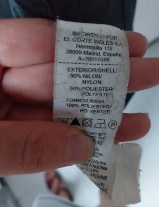 Chaqueta con capucha de pelo