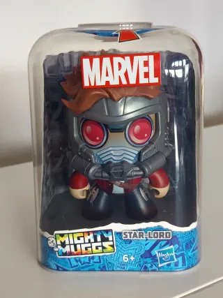 Mighty Muggs Capitán América y Star-Lord de Marvel