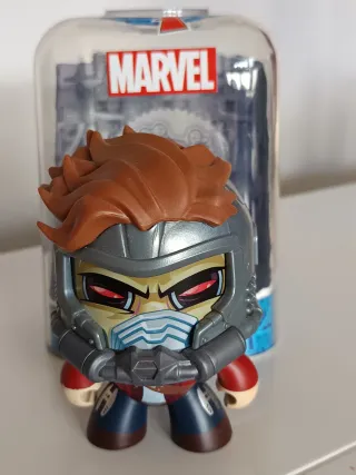 Mighty Muggs Capitán América y Star-Lord de Marvel