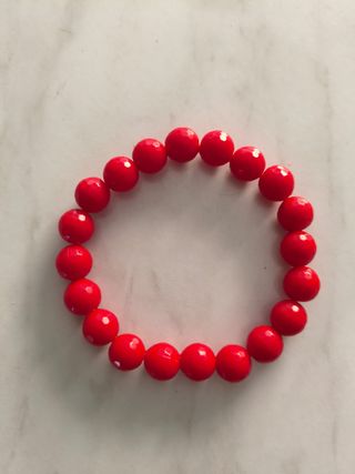 Pulsera brillante roja