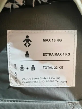 Mochila portabebés Vaude