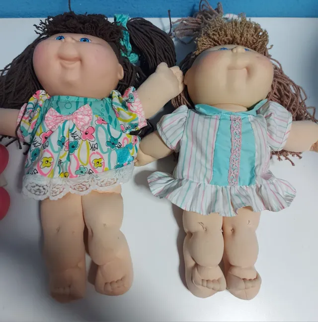 Muñecas Cabbage Patch Kids Hasbro 1990-91.Lote.