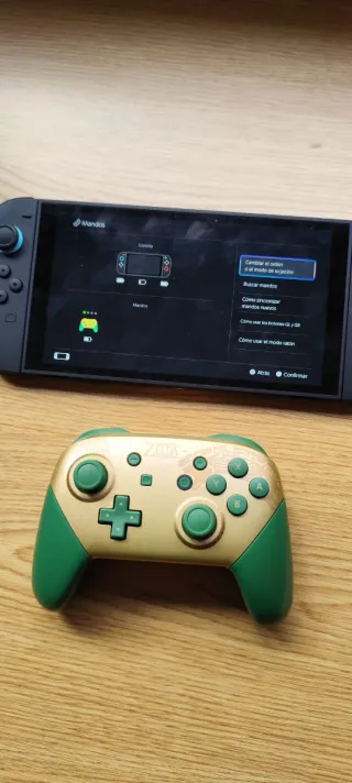 Mando Pro Zelda para Nintendo Switch 1 y 2