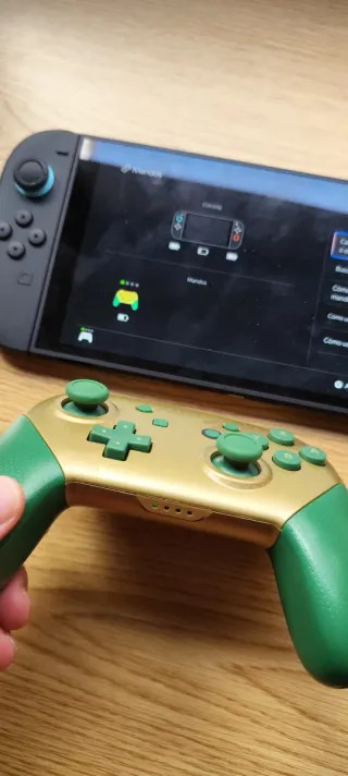Mando Pro Zelda para Nintendo Switch 1 y 2