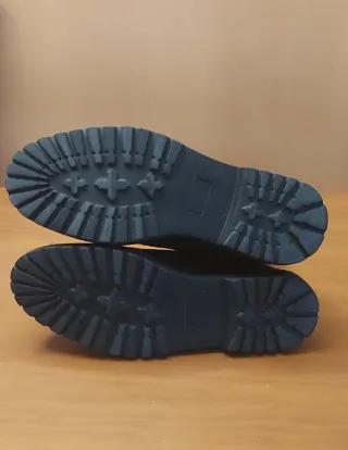 Beatles Rogal's in pelle marrone 45