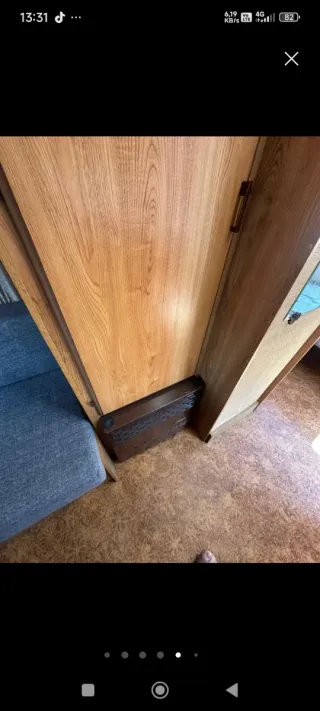 Caravana Burstner 750kg.