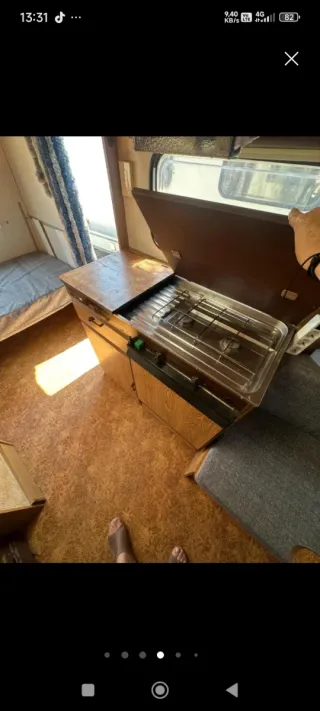 Caravana Burstner 750kg.