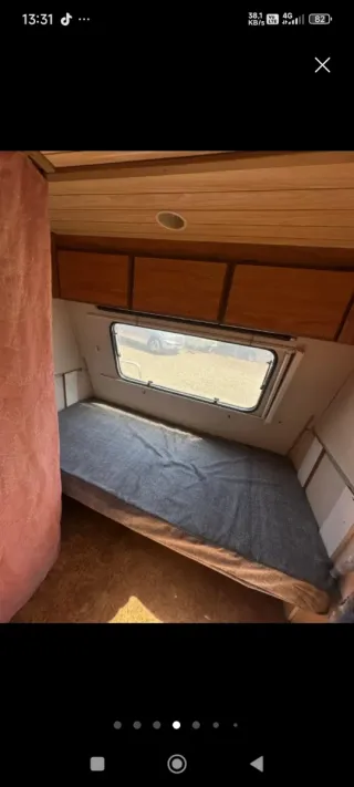 Caravana Burstner 750kg.