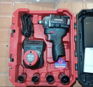 Parkside Atornillador de Impacto 12V completo