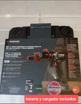 Parkside 20V Taladro Percutor Recargable