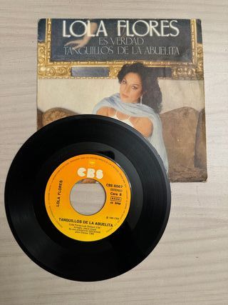Lote 24 vinilos single – Pop/Música española 70-80