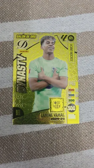 Carta Balón de Oro Lamine Yamal Dynasty