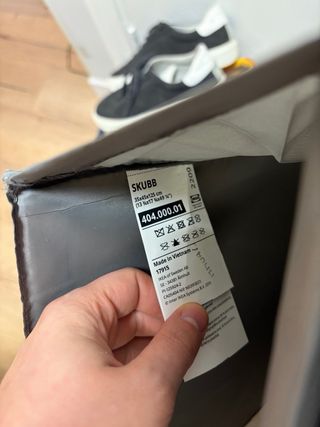 Organizador Colgante Ikea Gris Skubb