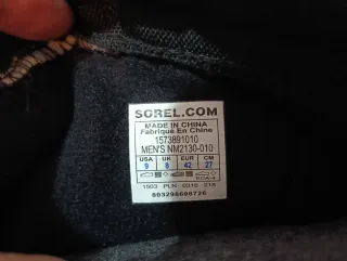 Botas de invierno Sorel negras