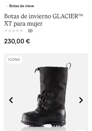 Botas de invierno Sorel negras