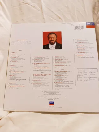 TUTTO I y II - Pavarotti - DOBLE ALBUM
