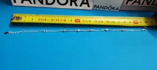 Bracciale Pandora IMITAZIONE Argento con Perline