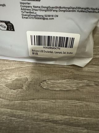 Cable Bohconn 9m para impresora/escáner