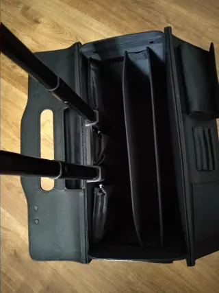 Maletín ejecutivo/piloto negro