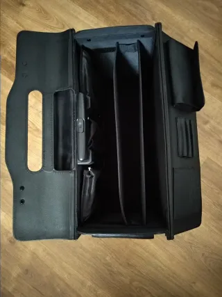 Maletín ejecutivo/piloto negro