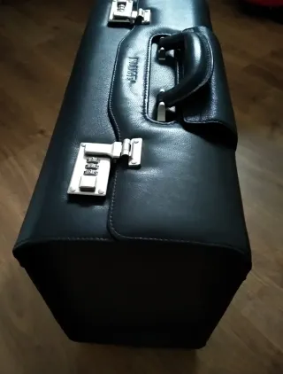 Maletín ejecutivo/piloto negro