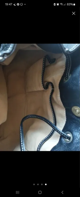 Bolso  tipo Loewe Negro Vintage