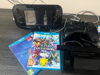 Nintendo Wii U + 4 Juegos + mando pro