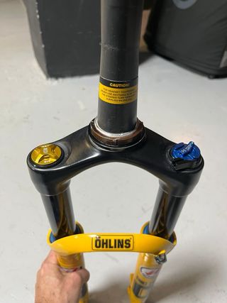 Horquilla Öhlins RXC34 Carbon Ed. Especial Amarill