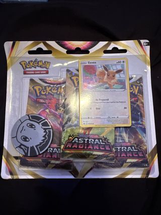 Pokemon Astral Radiance 3-Pack Blister.