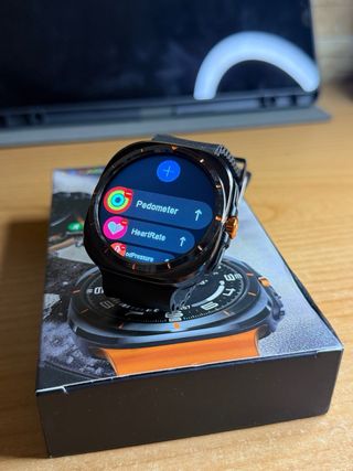 Smartwatch Premium Ultra Nero/Arancio