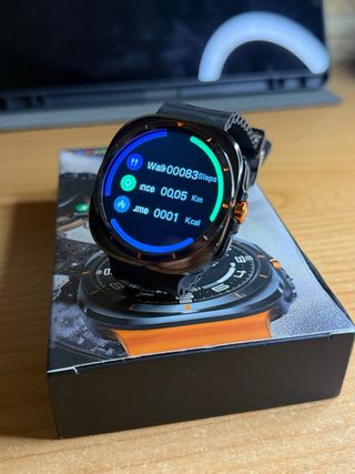 Smartwatch Premium Ultra Nero/Arancio