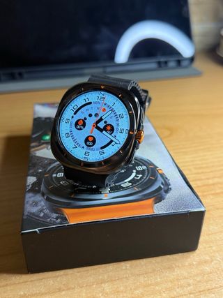 Smartwatch Premium Ultra Nero/Arancio