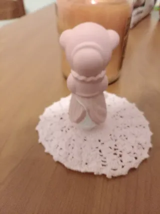 Topina Avon in gomma rosa, balsamo labbra anni 80