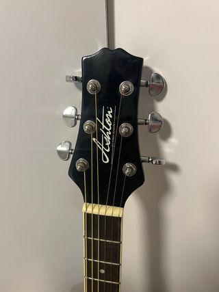 Guitarra Acústica Ashton D20BK Negra