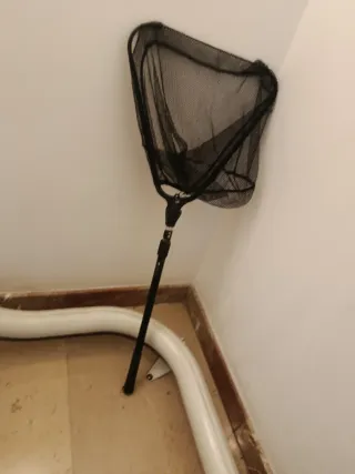 Salabre de pesca telescópico y plegable