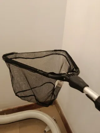 Salabre de pesca telescópico y plegable