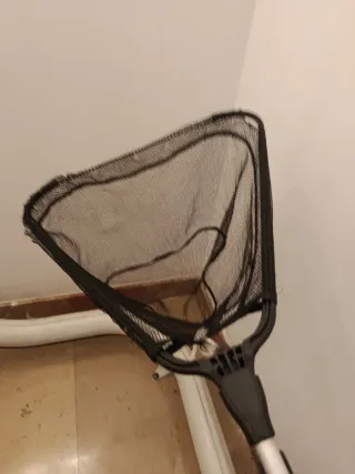 Salabre de pesca telescópico y plegable