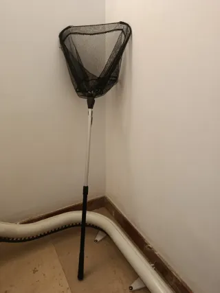 Salabre de pesca telescópico y plegable