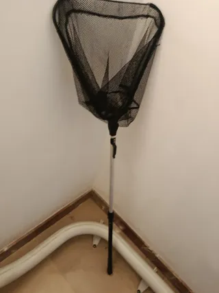 Salabre de pesca telescópico y plegable