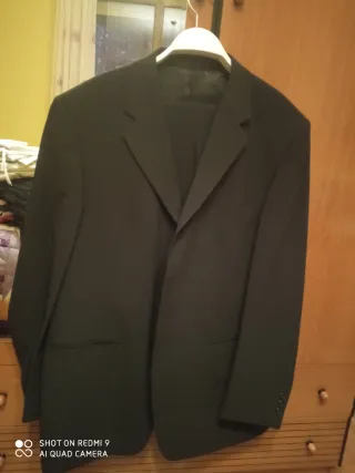 Traje de caballero negro