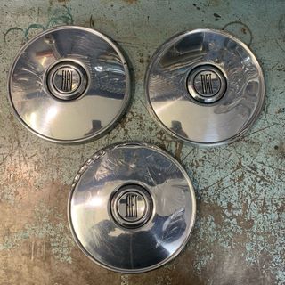 3 Borchie Ruota Fiat Auto d'Epoca