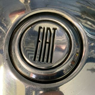 3 Borchie Ruota Fiat Auto d'Epoca