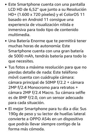 Oppo A54s 128GB Azul