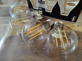 Lampadine LED Filamento E27 - 4 pezzi