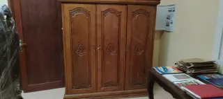 Armario Teca 3 Puertas