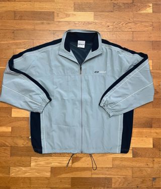 Chaqueta Reebok Vintage Gris y Negra