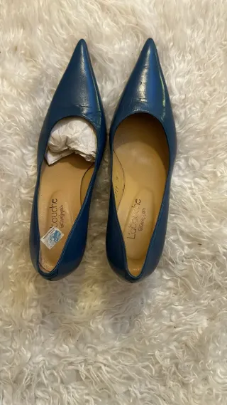 Zapatos L'Autruche Talla 36 Azul