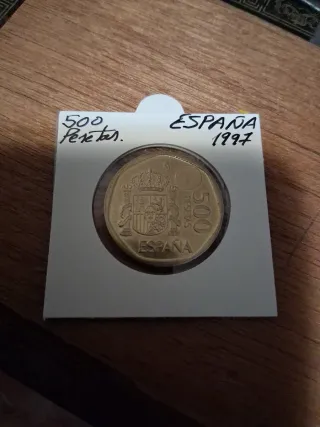 Moneda 500 pesetas 1997 España