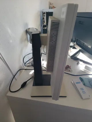 Ordenador Gaming + Monitor Blanco/Azul regulable