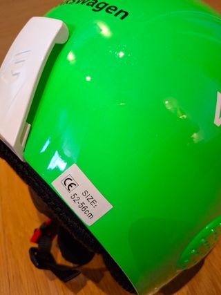 Casco de esquí Eassun Apache III Verde